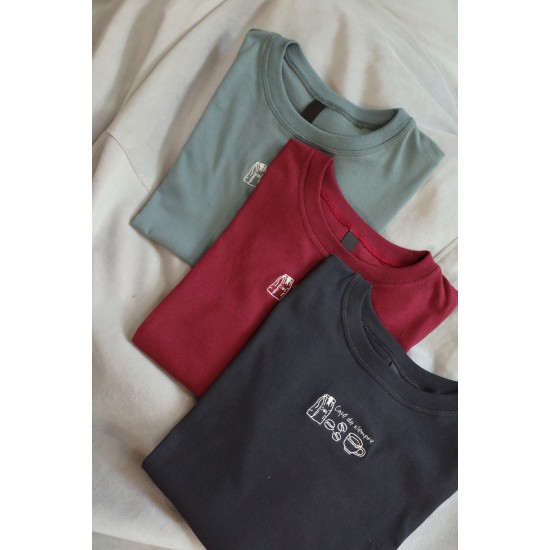 CAFE DE SIEMPRE Remera B671 CAFE DE SIEMPRE Remera B671
