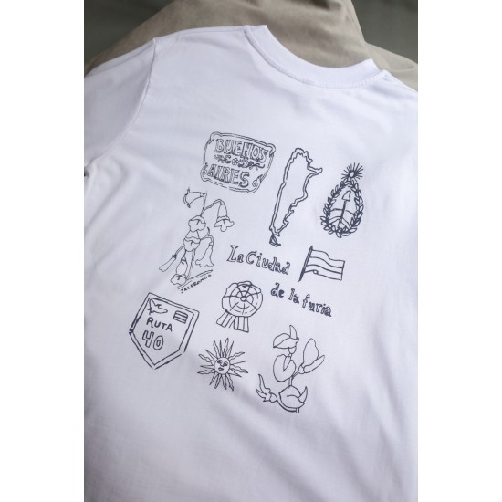 ARGENTINA Remera B466