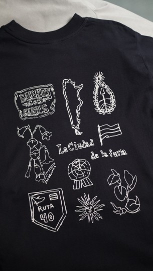 ARGENTINA Remera B466