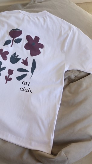 LAS FLORES Remera B409
