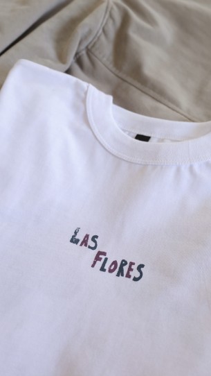 LAS FLORES Remera B409