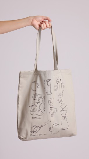 TOTE DISCOVER-Beige
