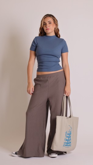 TOTE VINO CON SODA -Beige