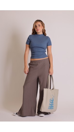 TOTE VINO CON SODA -Beige