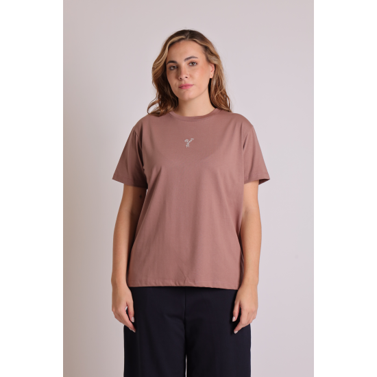 VINO  FLORERO  Remera B130