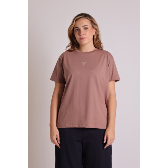 VINO  FLORERO  Remera B130