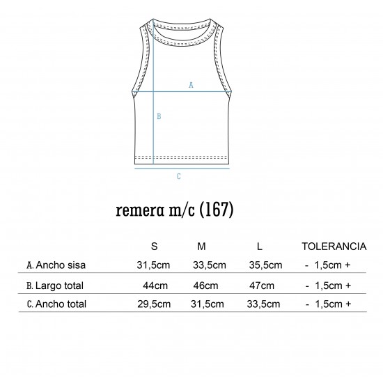 MAGNOLIA Musculosa-B167
