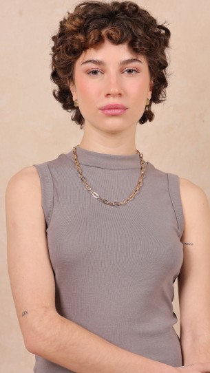 CASTAÑA Musculosa B444