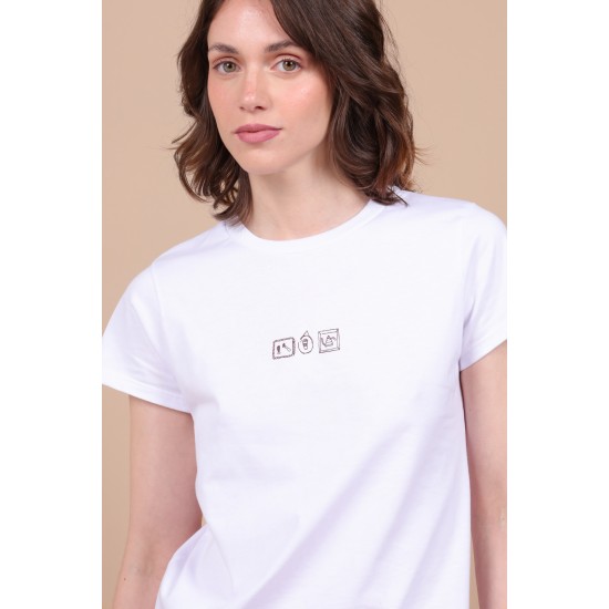 CUADROS DE CAFE Remera B105