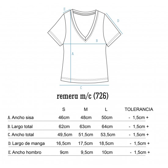 PIMAYA Remera B726 (PIMA)