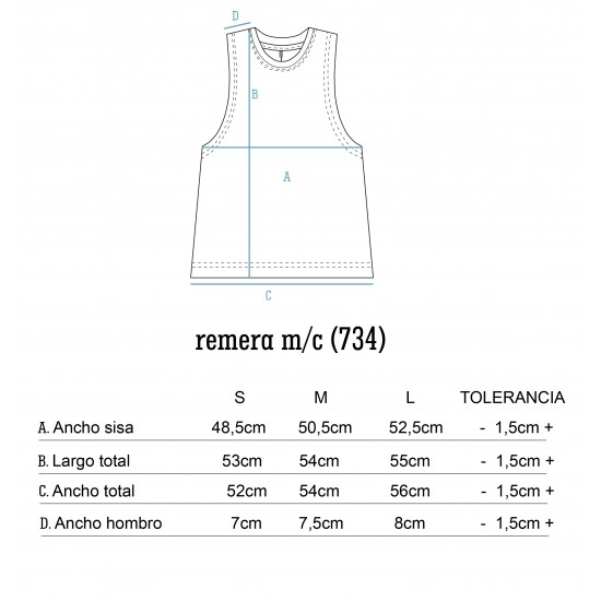 DUNA Musculosa B734